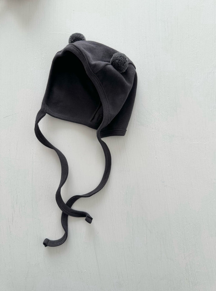 【11/28 アイボリー/クリーム販売開始】monbebe / Pompon bonnet