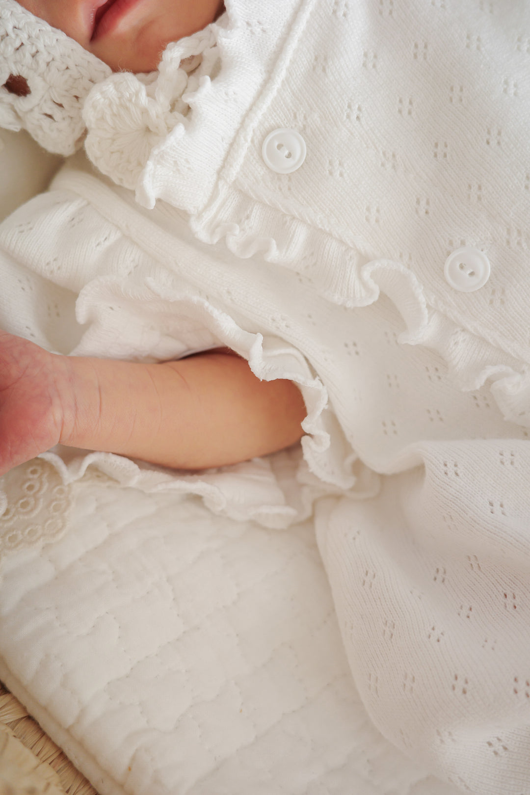 【2026夏新作】bébé / (半袖) whipped frill suit