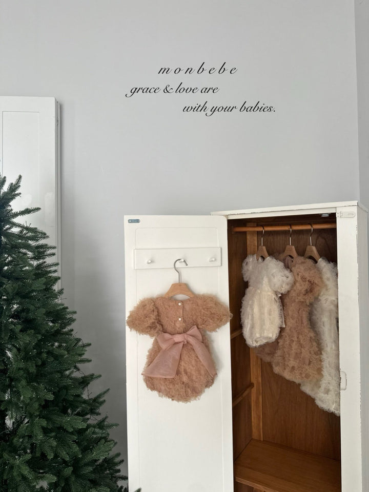 【新作 11/12発売 】monbebe / Blanc Shasha suit