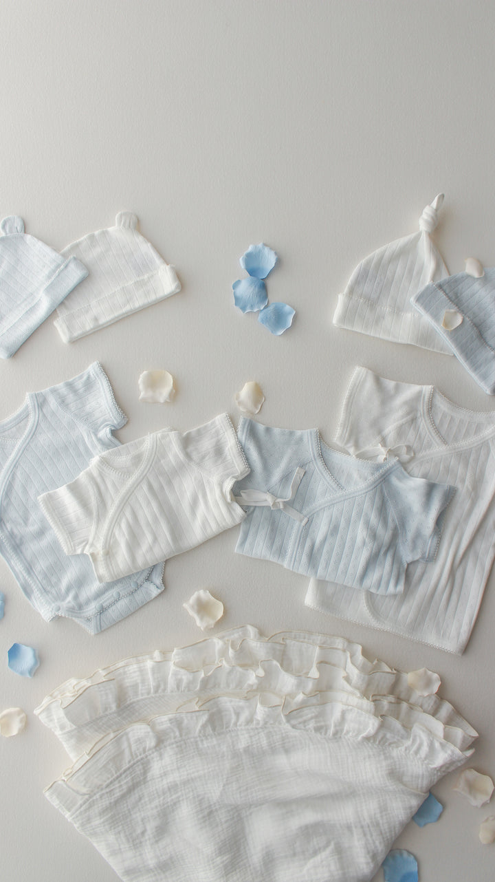 【即納】bébé / 【半袖】Savon Organic underwear (短肌着ype)