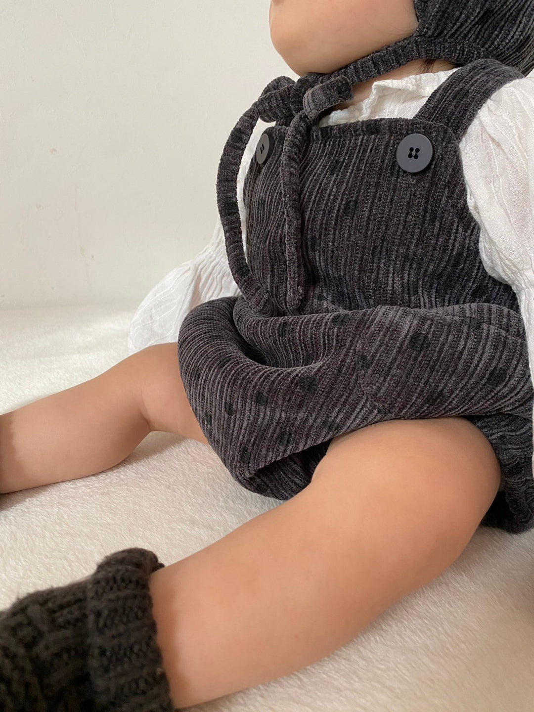 nunubiel /  corduroy romper set