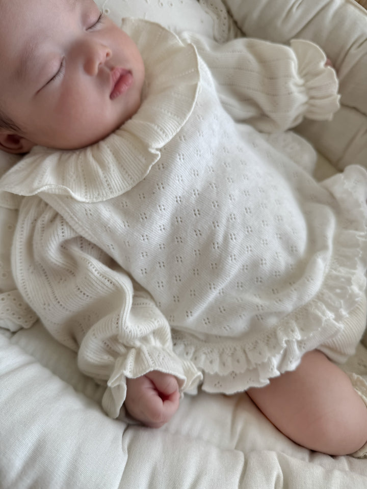 【11/17 再入荷】 monbebe / Frill Vest