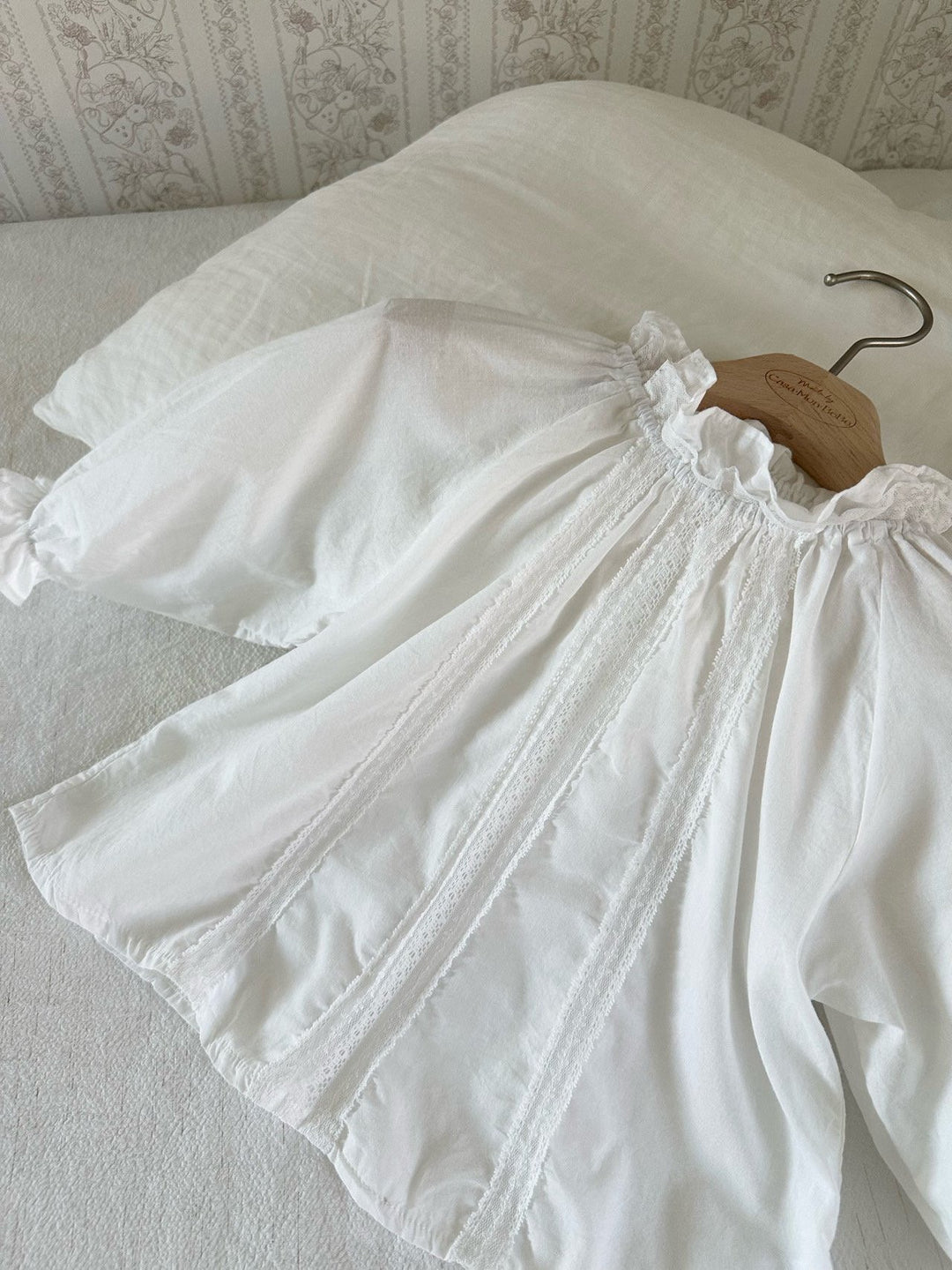 【予約】monbebe / (kids) Chloe Lace Blouse