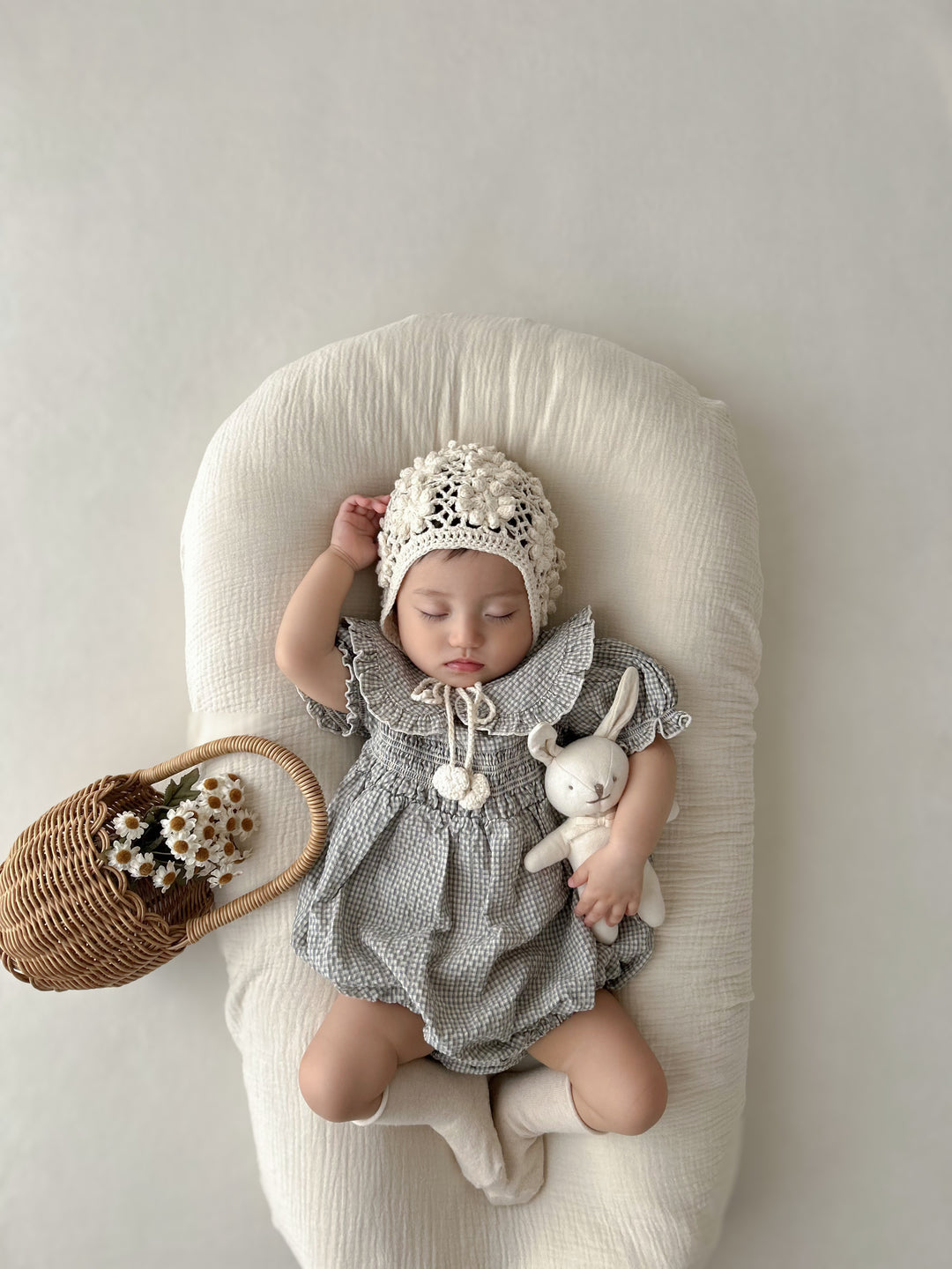 【カート追加時30%OFF】monbebe / Smocked zimmer suit