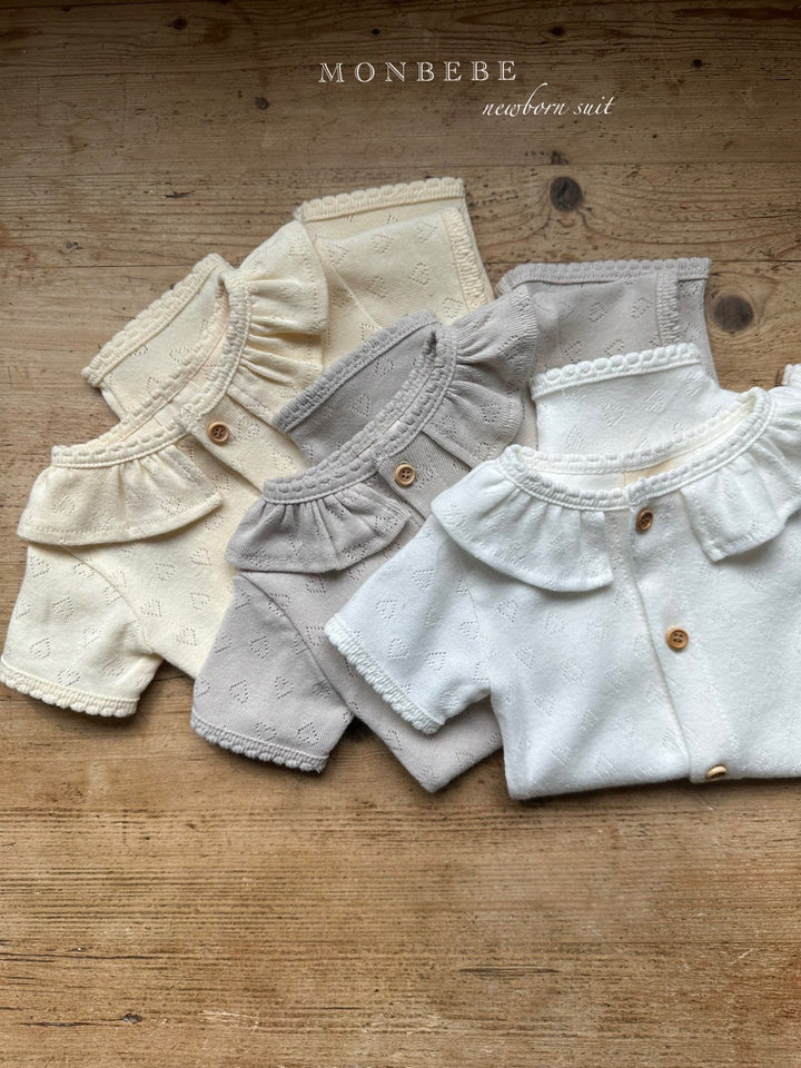 monbebe / heart baby suit