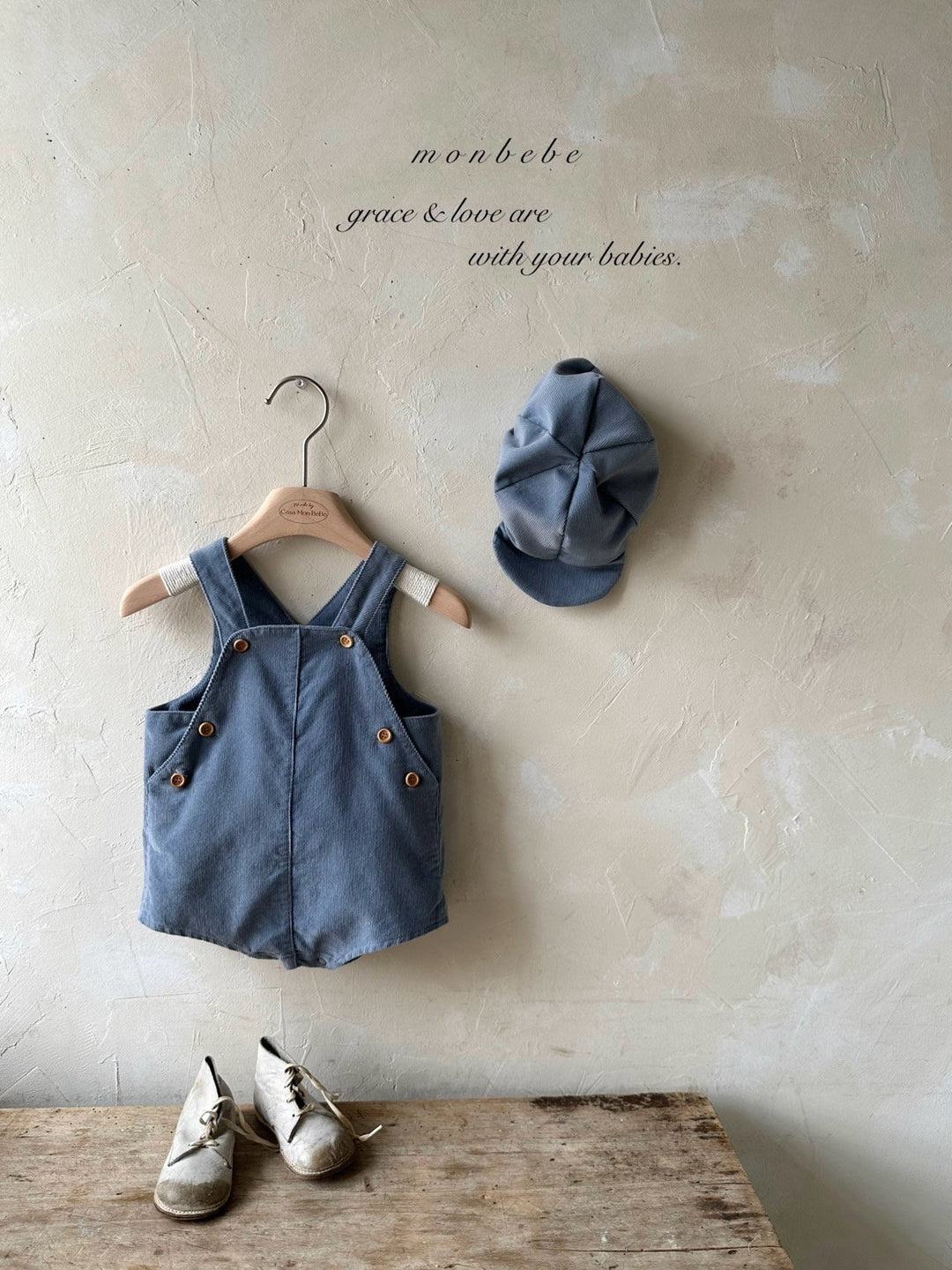 【8/15販売開始】 monbebe / Corduroy Suit (capset)