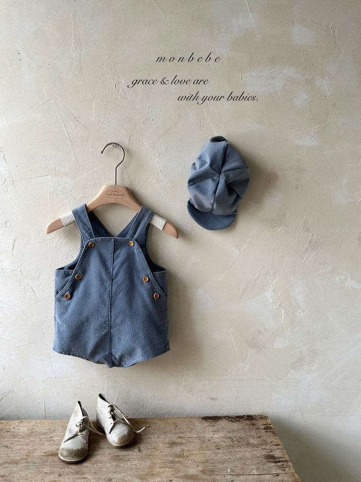 【8/15販売開始】 monbebe / Corduroy Suit (capset)