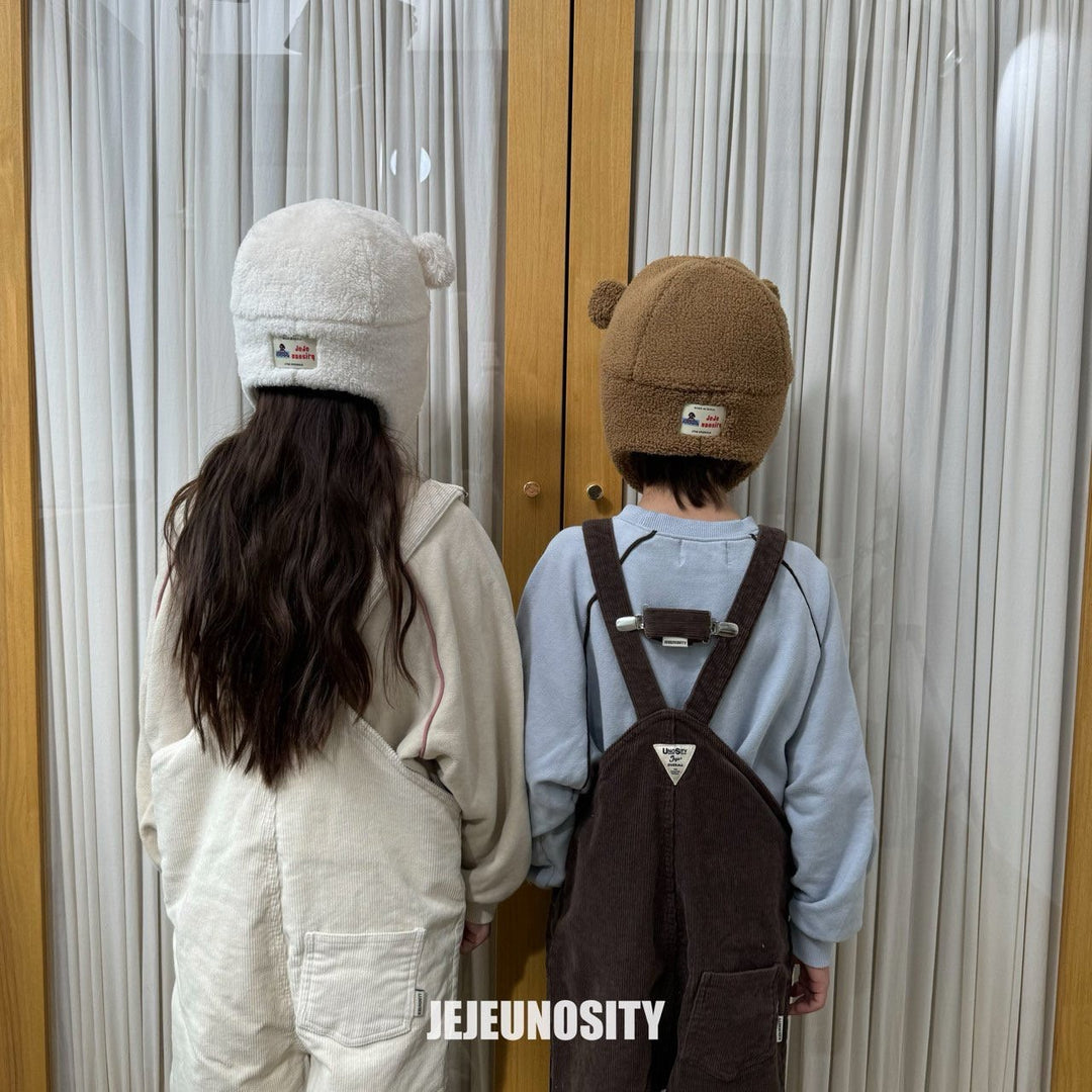 JEJEUNOSITY/ Corduroy berry long overalls