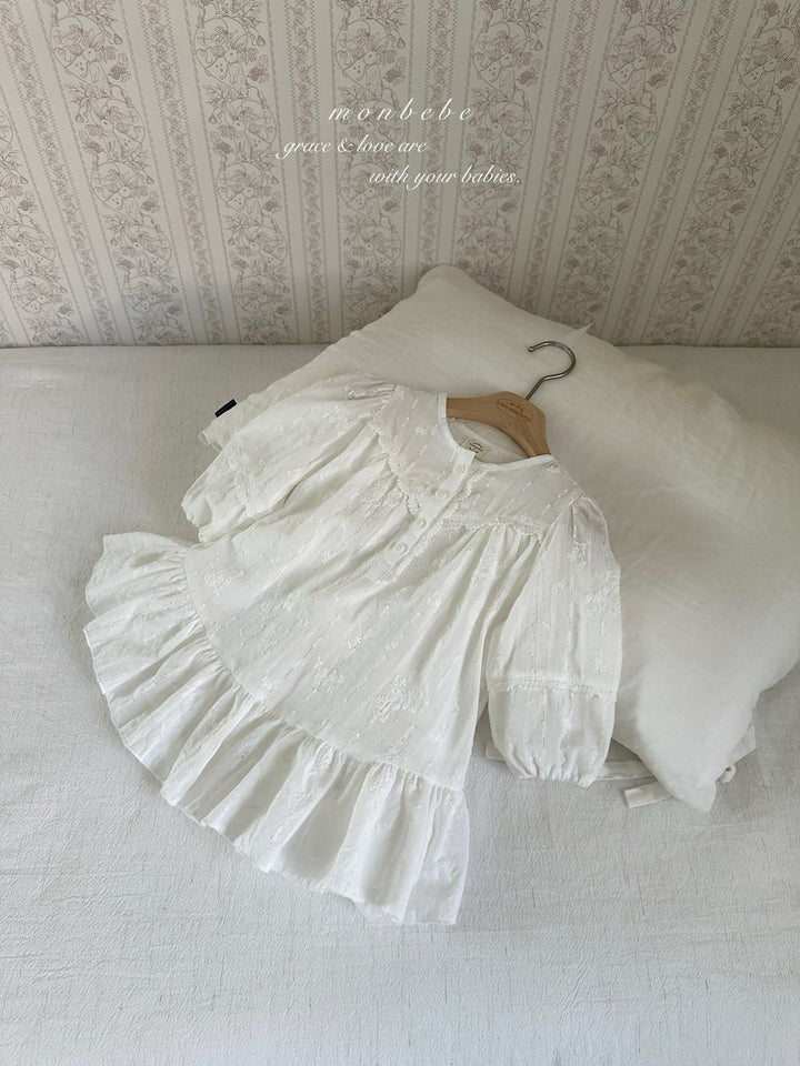 【予約】monbebe / (kids) Marant dress