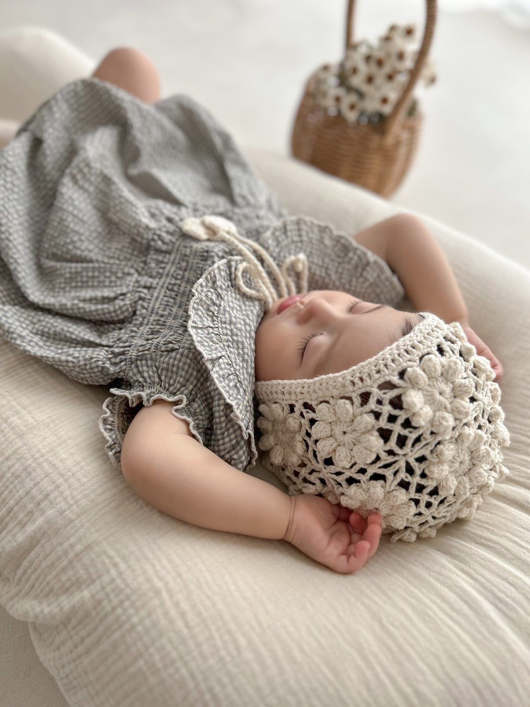 【カート追加時30%OFF】monbebe / Smocked zimmer suit