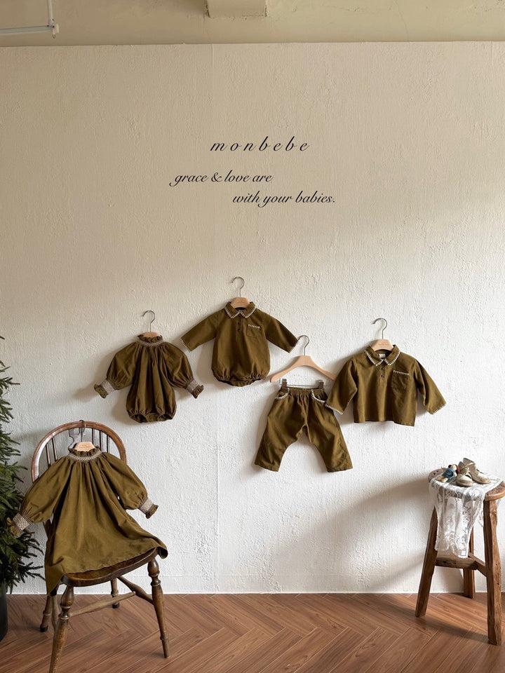 【新作:10/27以降発送】 monbebe / Louis melo shirts