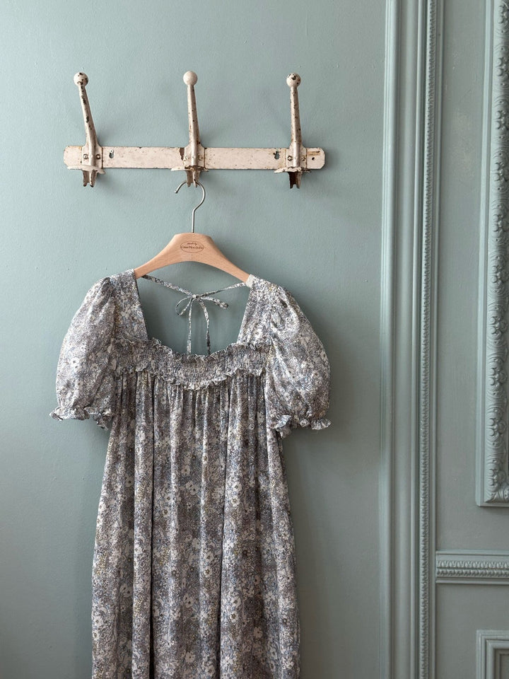 【予約】 monbebe / Hazy Flower Dress   (mom)