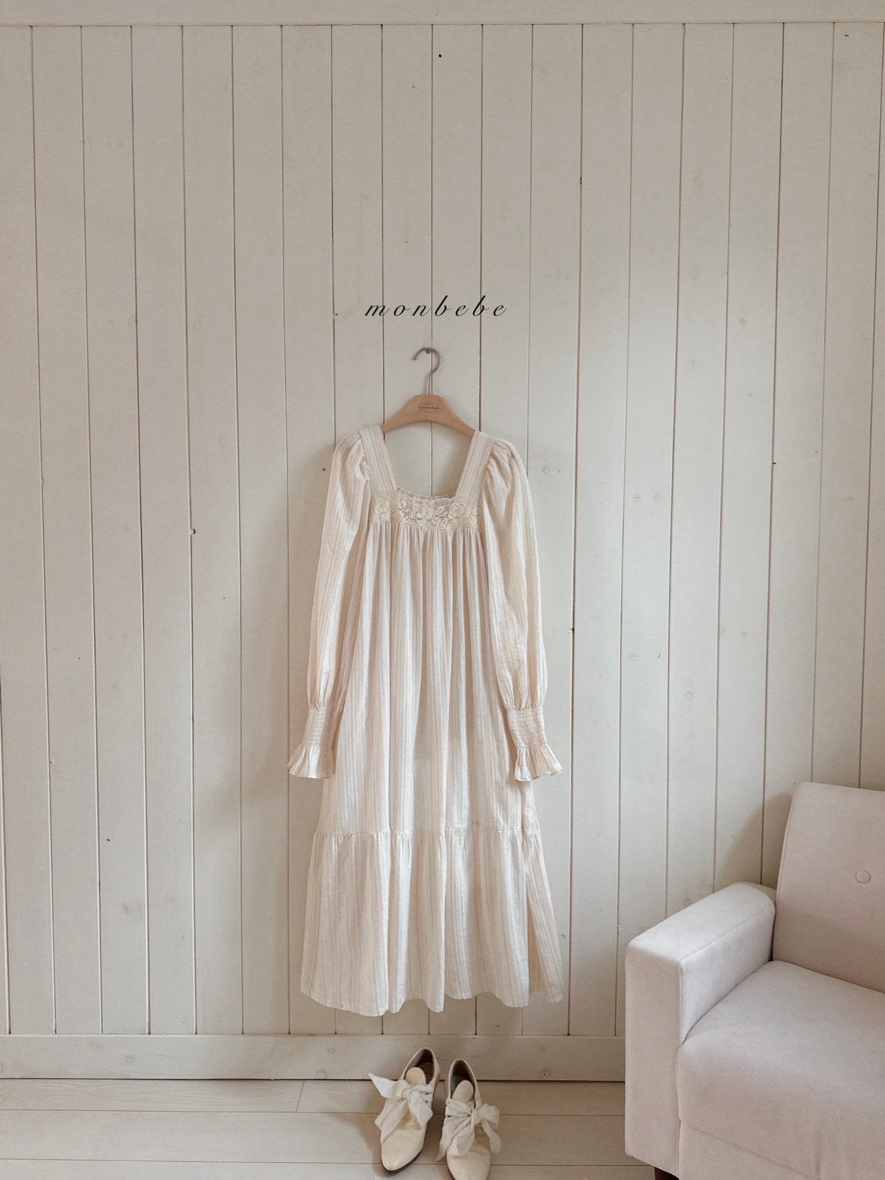 即納】monbebe / (mom) New vintage dress – ciel de bébé