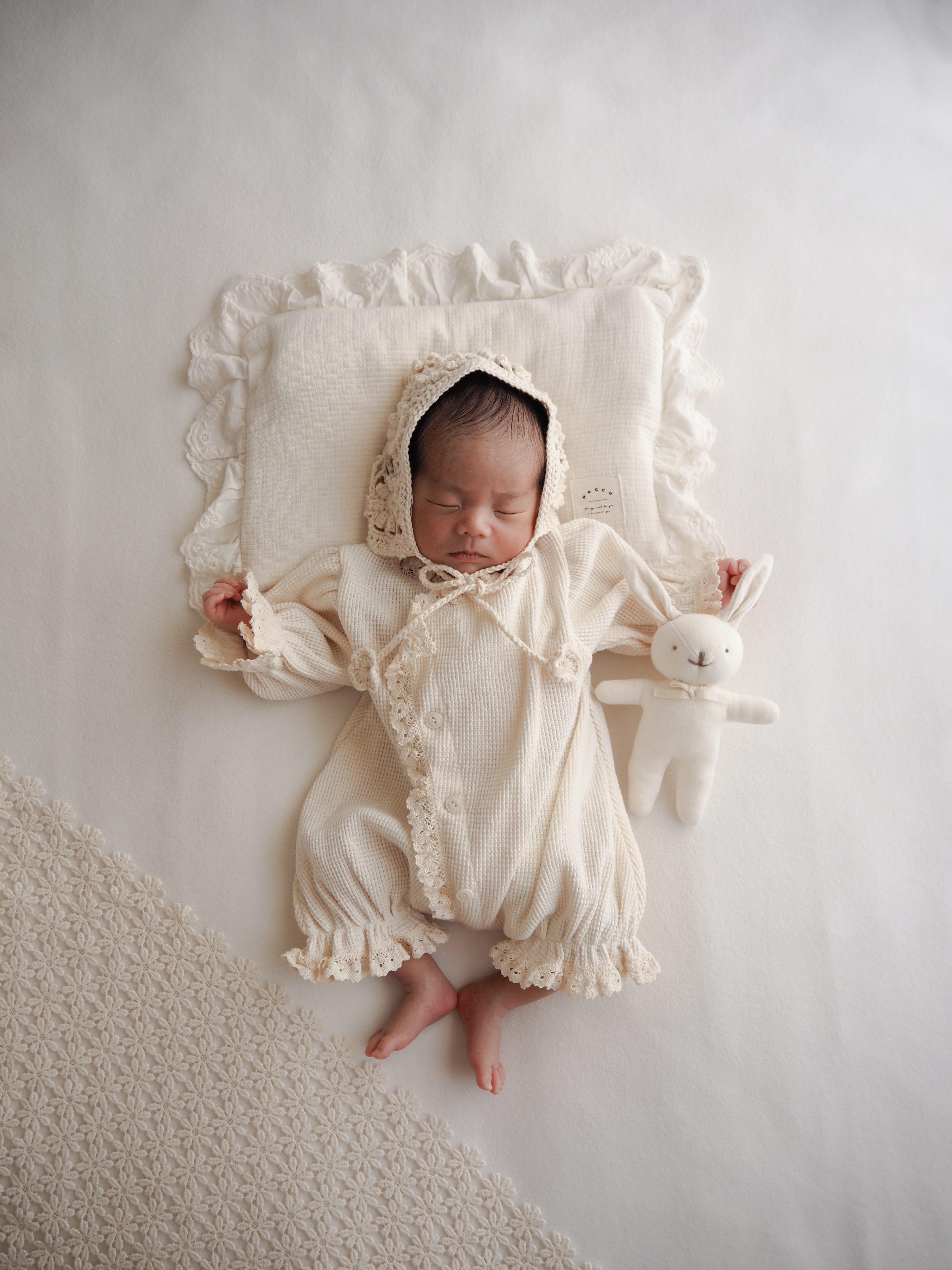 即納】bébé / (長袖) waffle glory suit – ciel de bébé