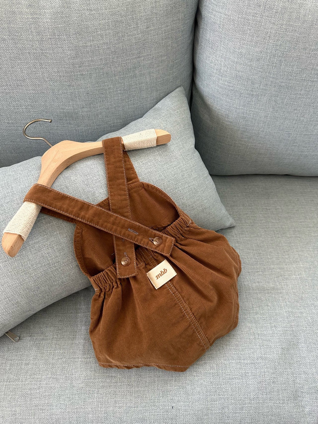 【予約】monbebe / Royal Corduroy Baby Suit