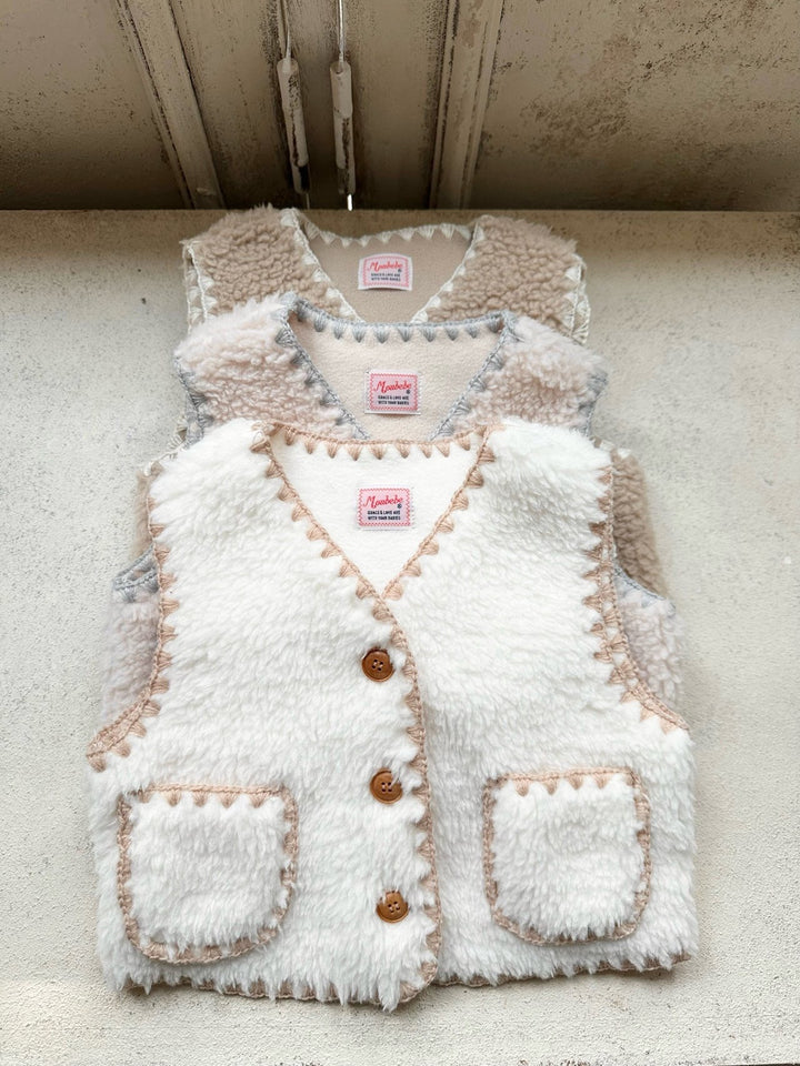 【新作 11/12予約受付開始】monbebe / Miracle Melo Vest