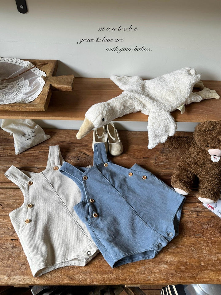 【8/15販売開始】 monbebe / Corduroy Suit (capset)