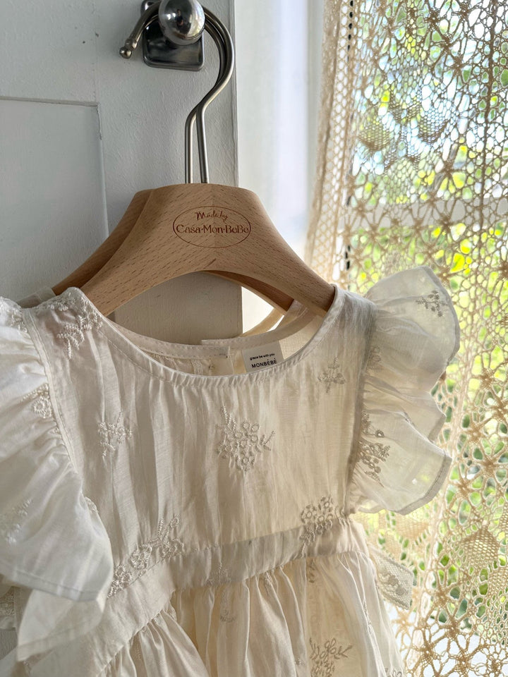 【予約】monbebe / (baby) Lily Layered Dress