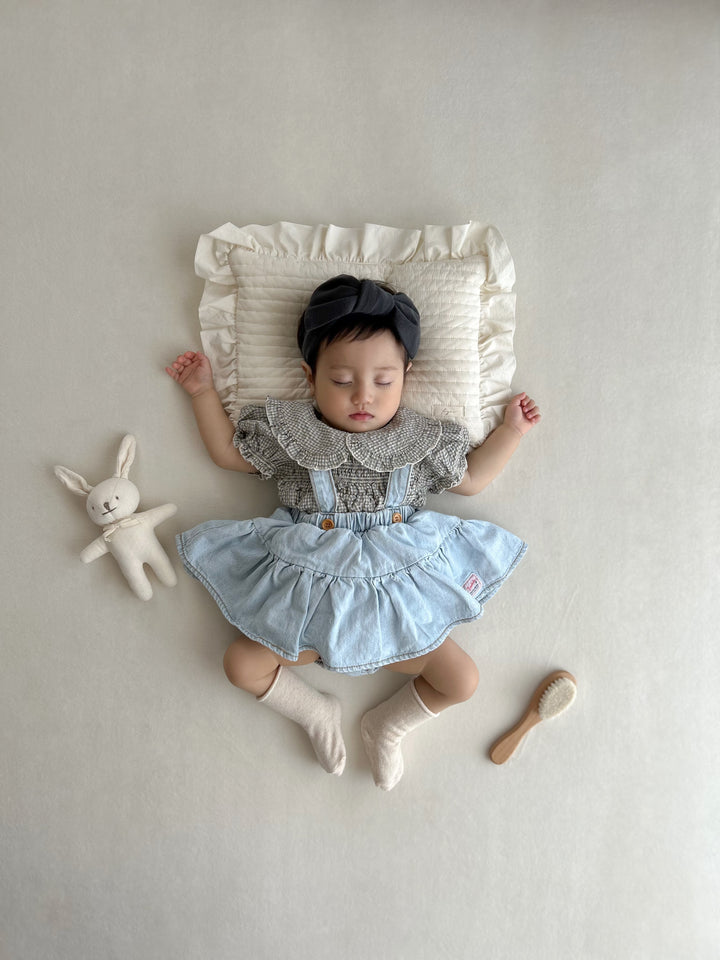 【カート追加時30%OFF】monbebe / Smocked zimmer suit