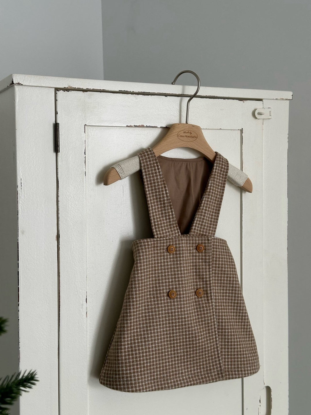 monbebe / Window Check dress