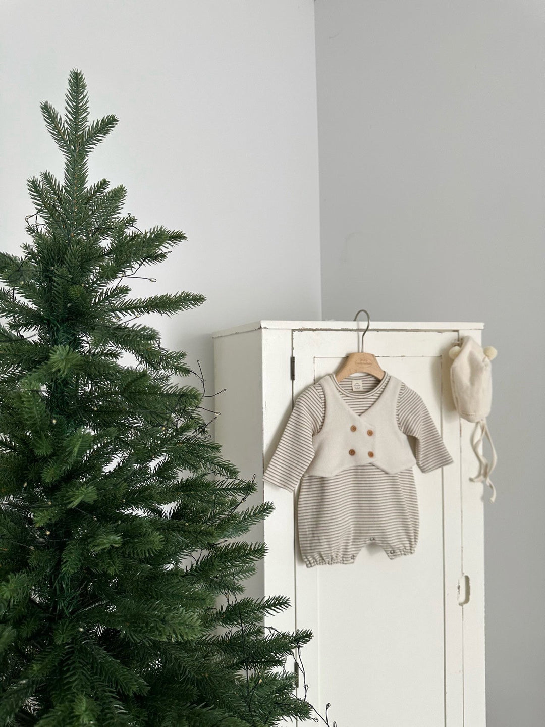 【新作:10/27以降発送】 monbebe / Vest suit