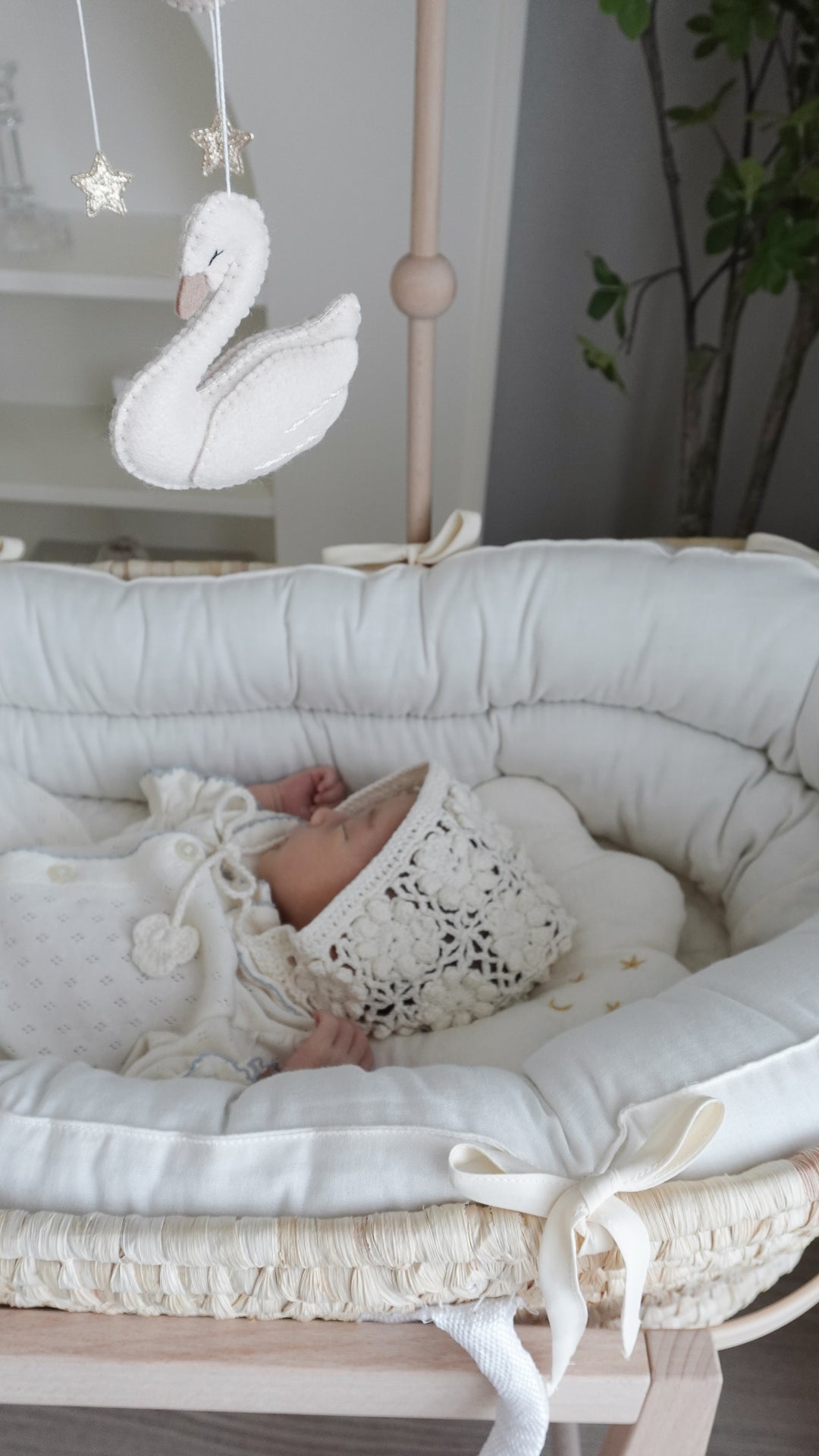 【11/17 再入荷】 monbebe / (長袖) hana picot lace suit