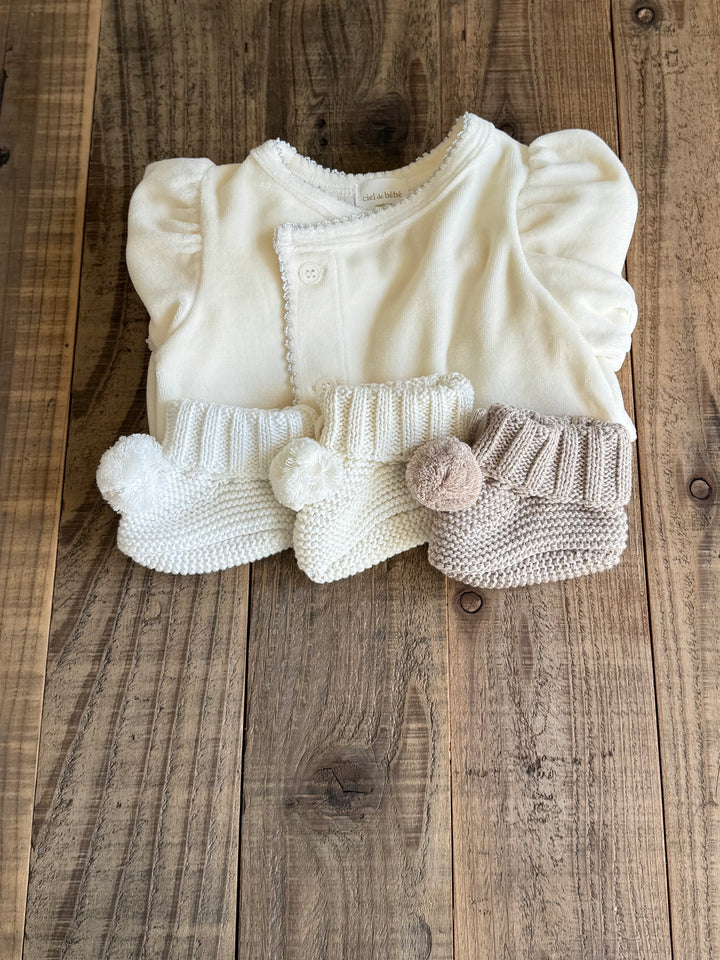 monbebe / (長袖)bébé velours suit