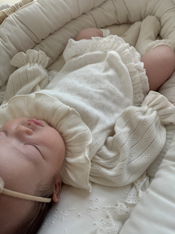 【11/17 再入荷】 monbebe / Frill Vest