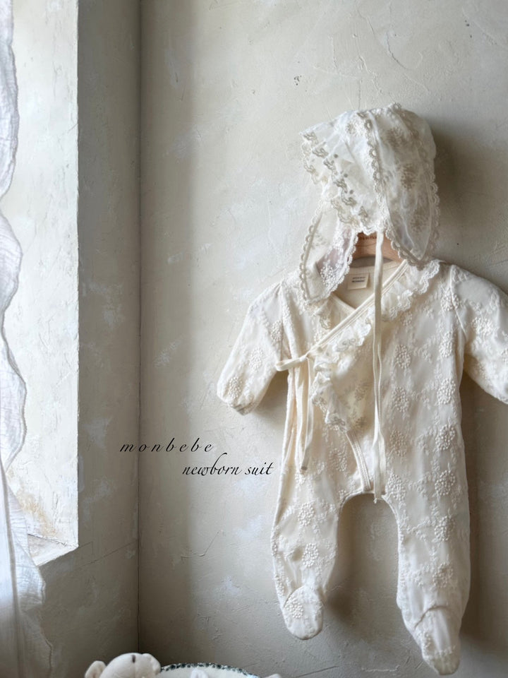 monbebe / Lace cozy suit