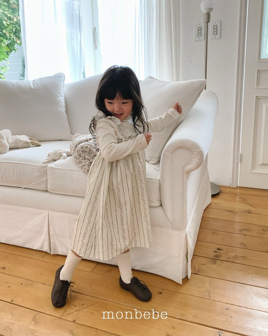 monbebe / Corduroy Frill Dress