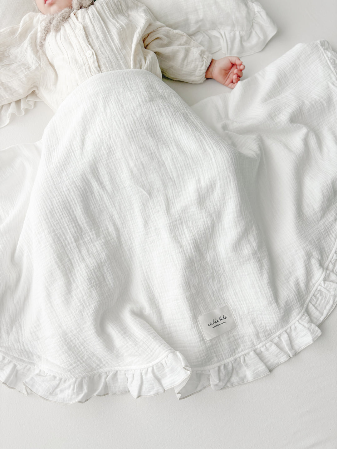 bébé / Luna Round Frill Blanket
