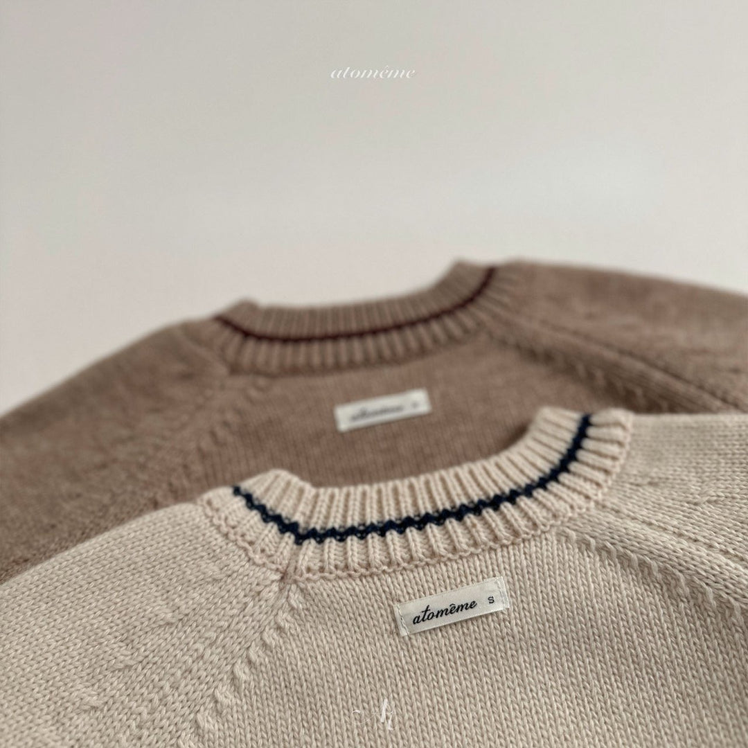 atomeme / Oatmeal knit