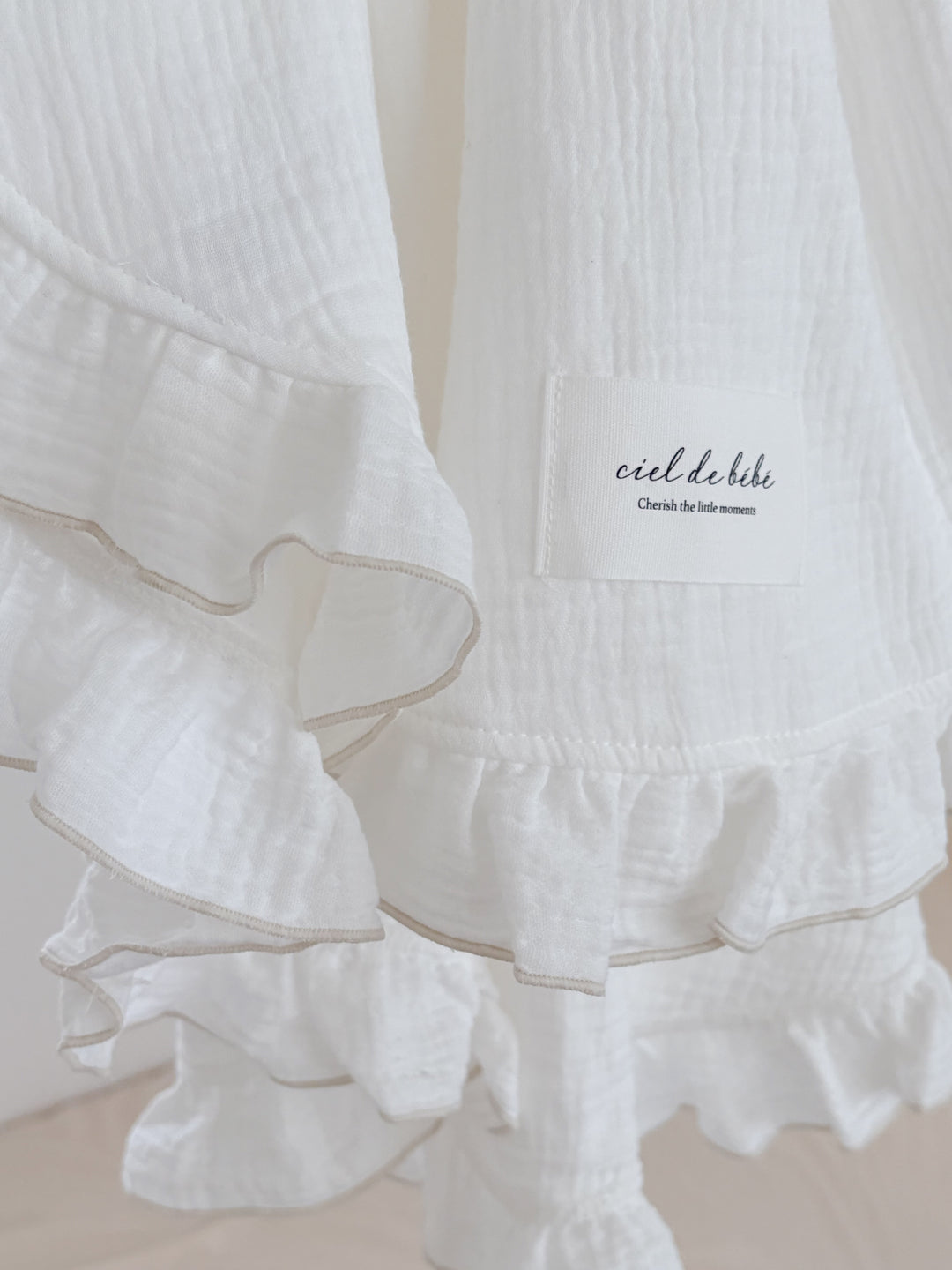 bébé / Luna Round Frill Blanket