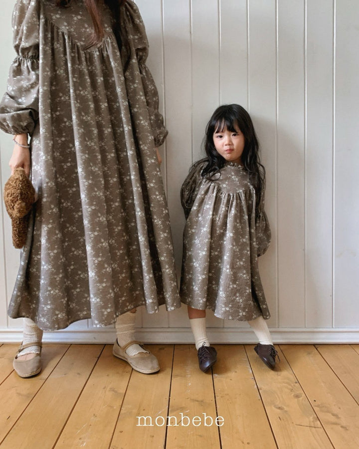 monbebe / Autumn Flower Dress -mom-