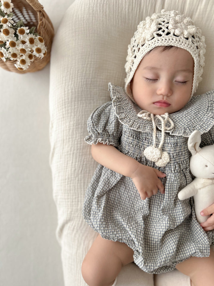 【カート追加時30%OFF】monbebe / Smocked zimmer suit