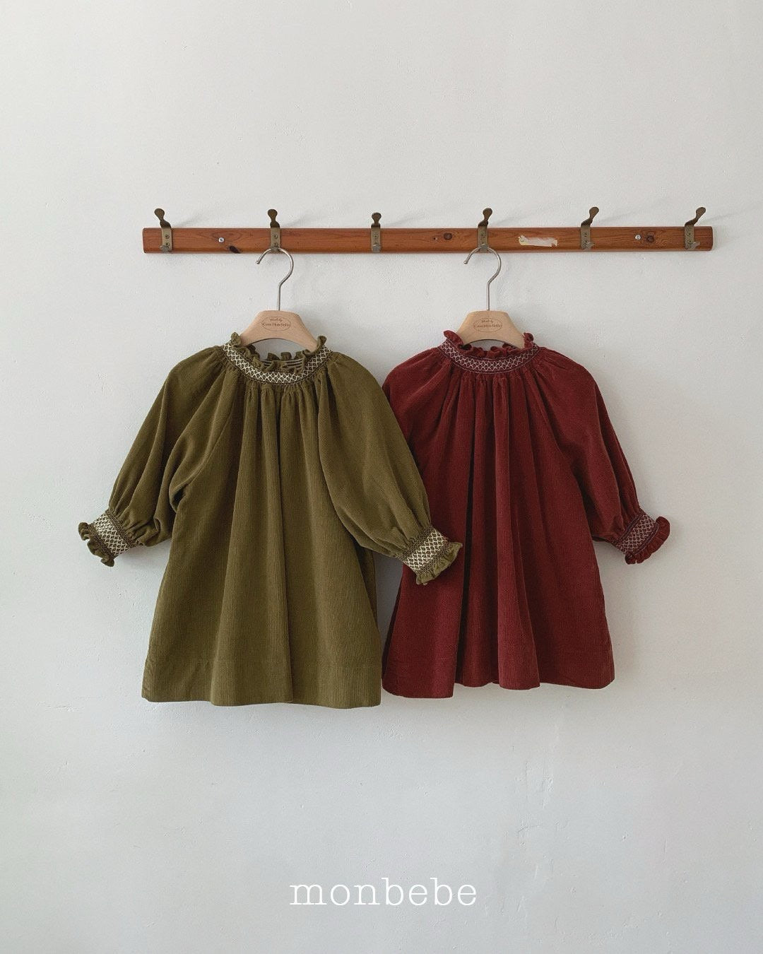 monbebe / Corduroy Smock Dress