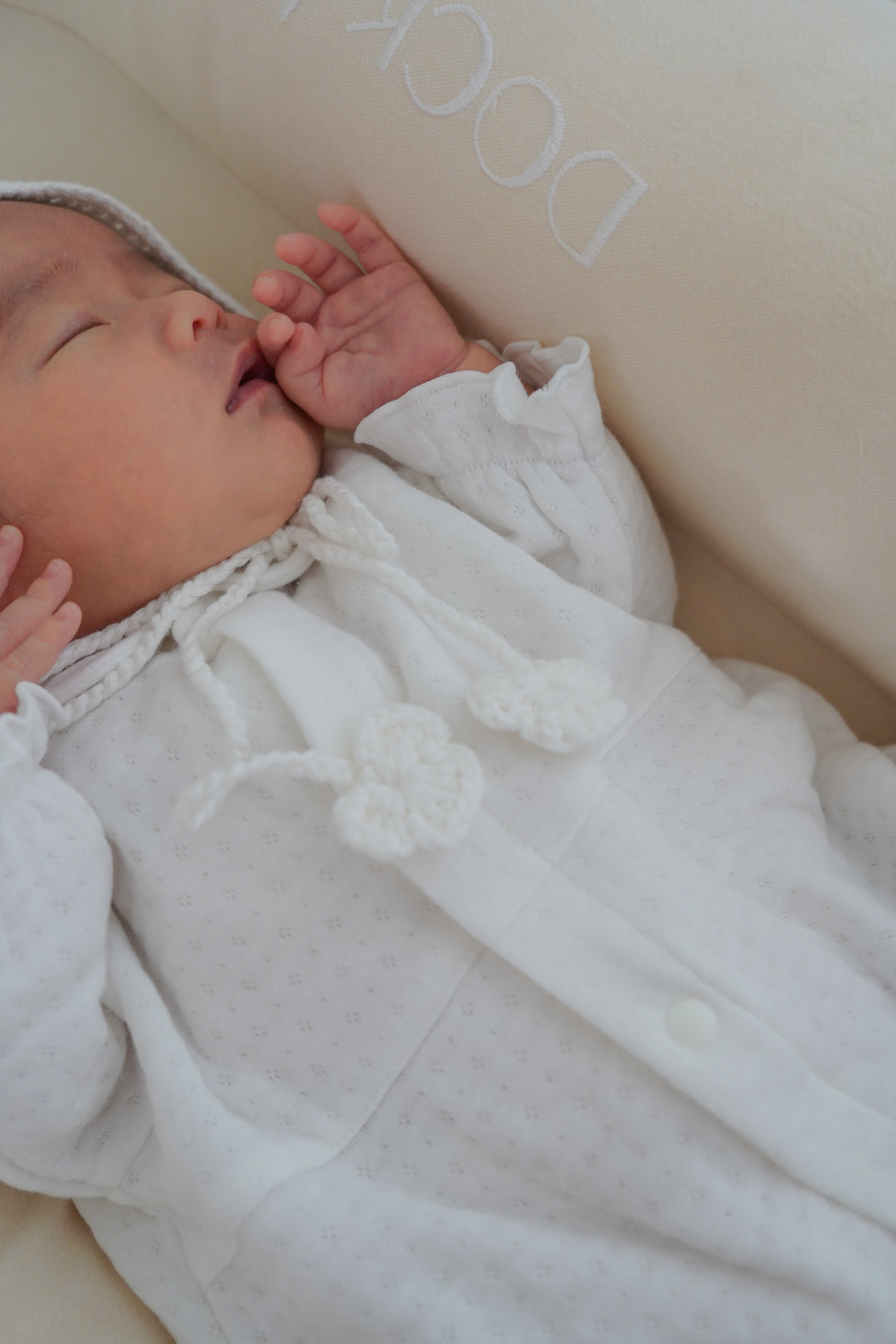 【即納】 bébé/ (長袖) Milky Organic Quilt Dressall