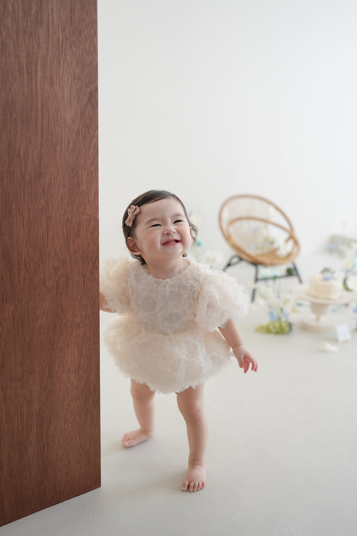 【予約】monbebe / Blanc Shasha suit