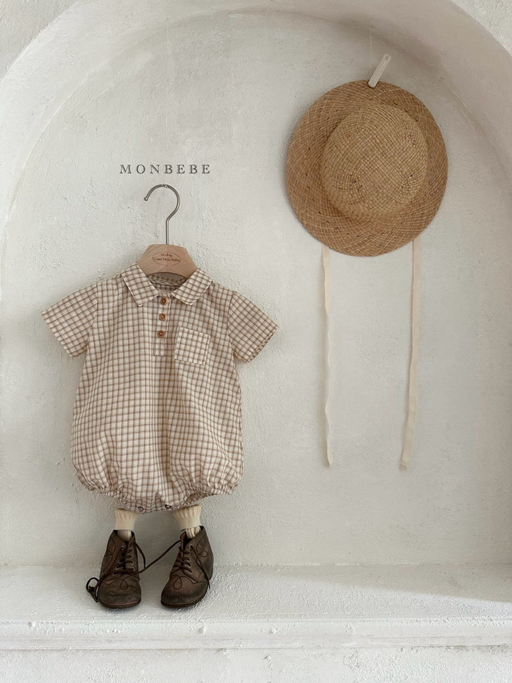 【monbebe夏新作】monbebe / Rio Check Suit
