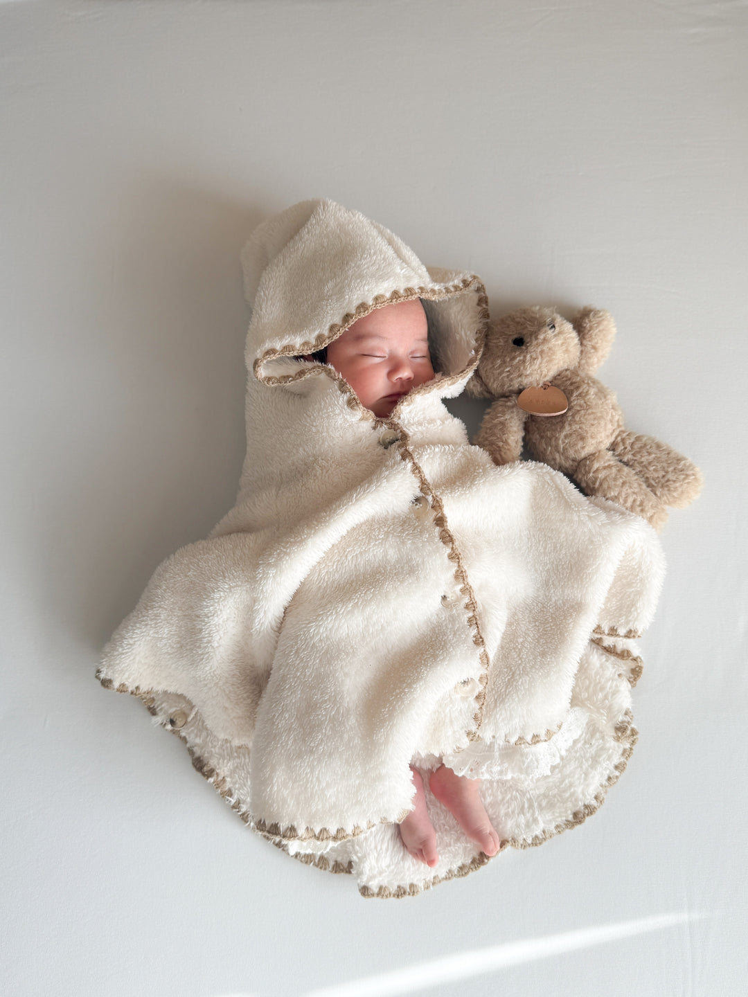 monbebe / (0-2歳まで) marshmallow bébé poncho