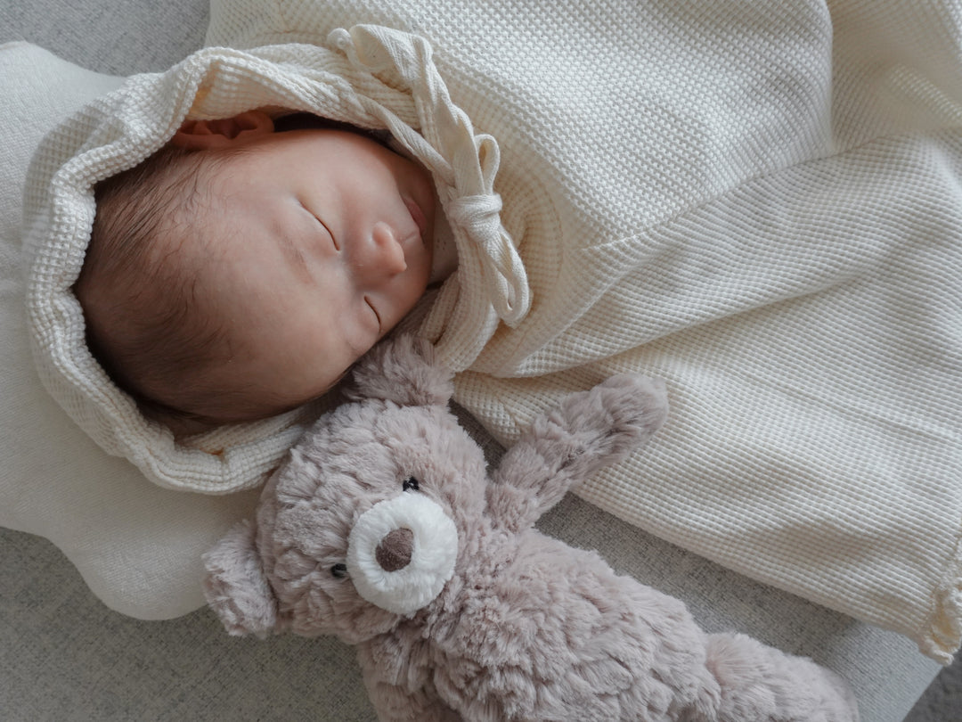 【11/17 再入荷】 monbebe / waffle frill poncho