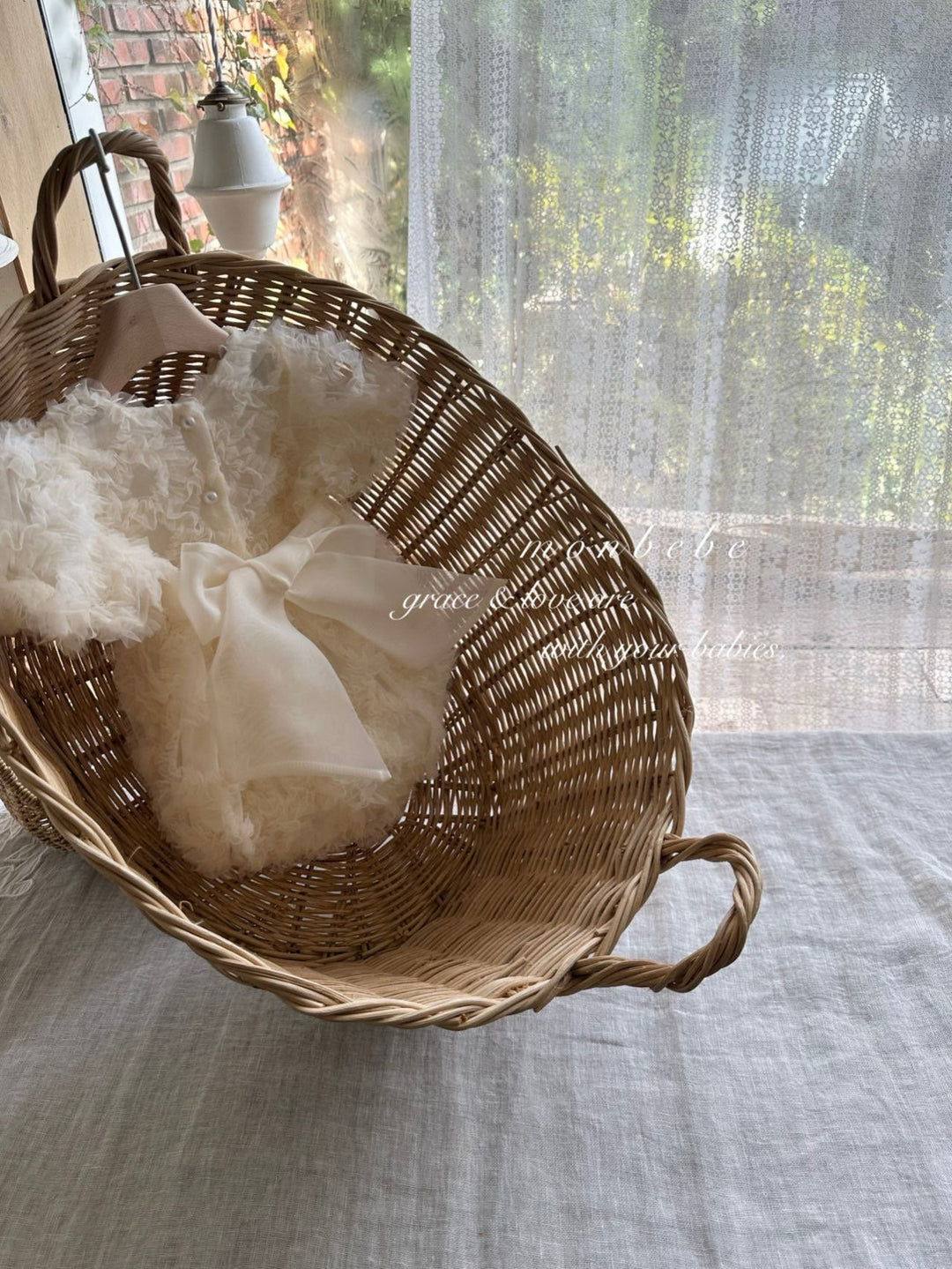 【新作 11/12発売 】monbebe / Blanc Shasha suit