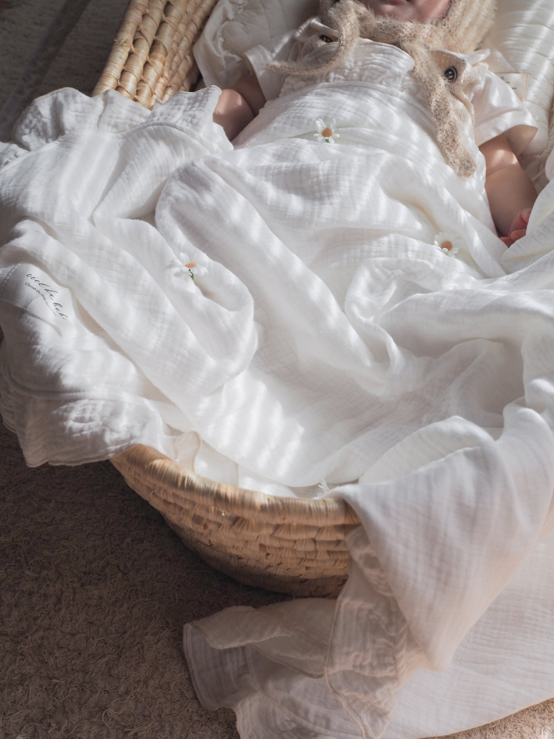 bébé / Luna Round Frill Blanket