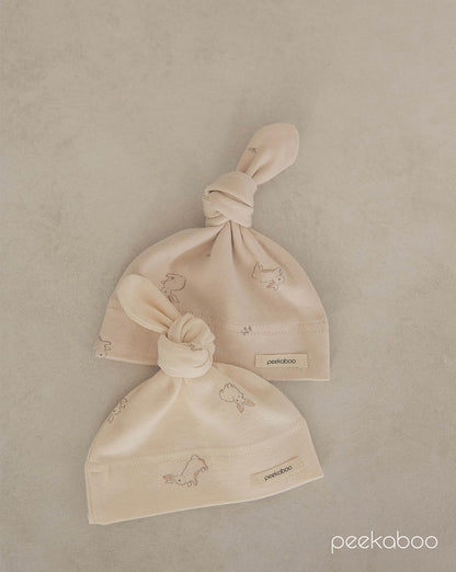 peekaboo  / lapin newborn suit set