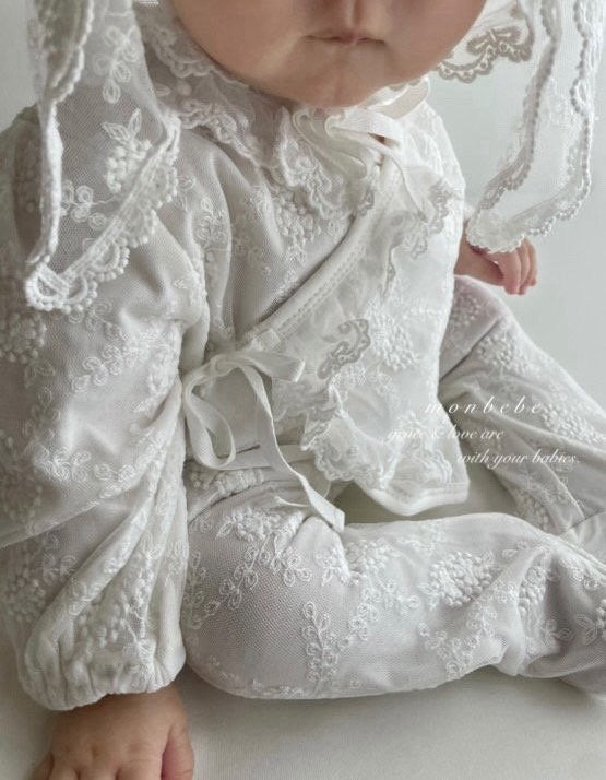 monbebe / Lace cozy suit