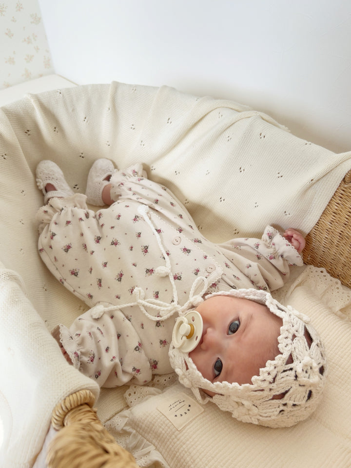 【再入荷なし】 monbebe / (長袖) Floral glory suit