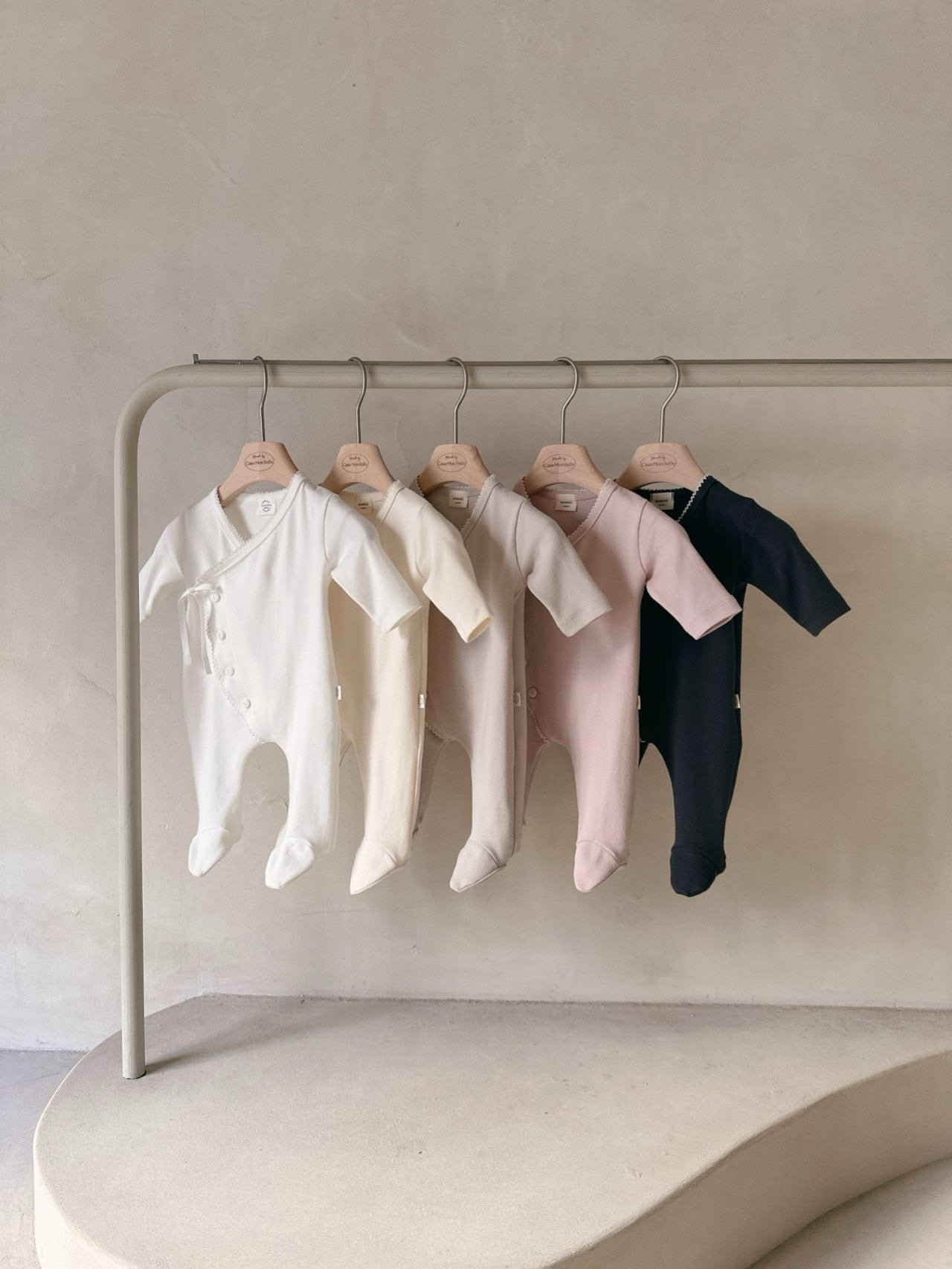ciel de bebe monbebe ボンネットセット monbebe / bunny cozy suit(bonnet set) – ciel de bébé