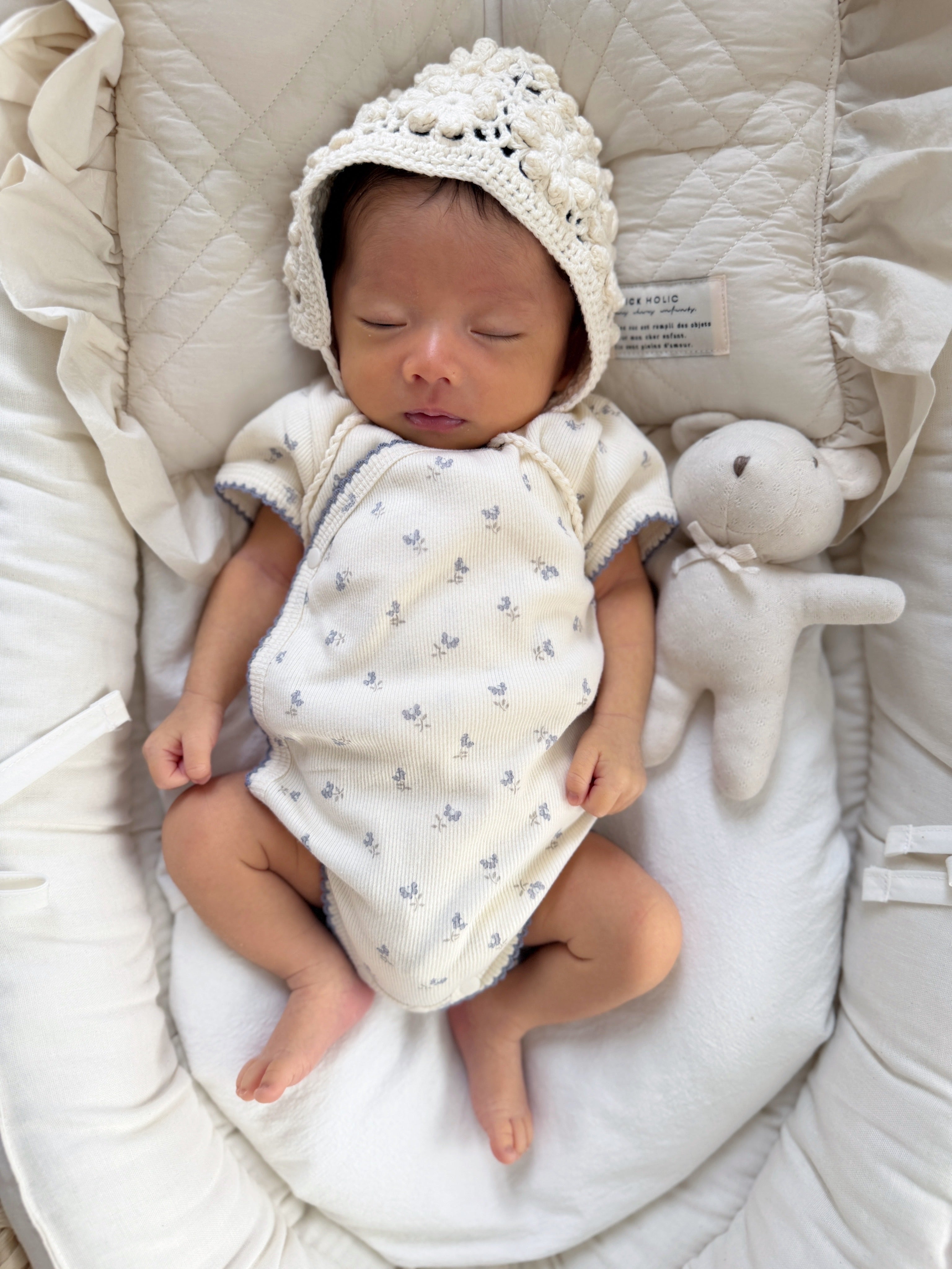 再入荷未定】1gram / Ale flower suit – ciel de bébé