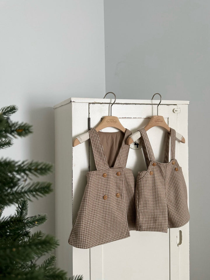 monbebe / Window Check dress