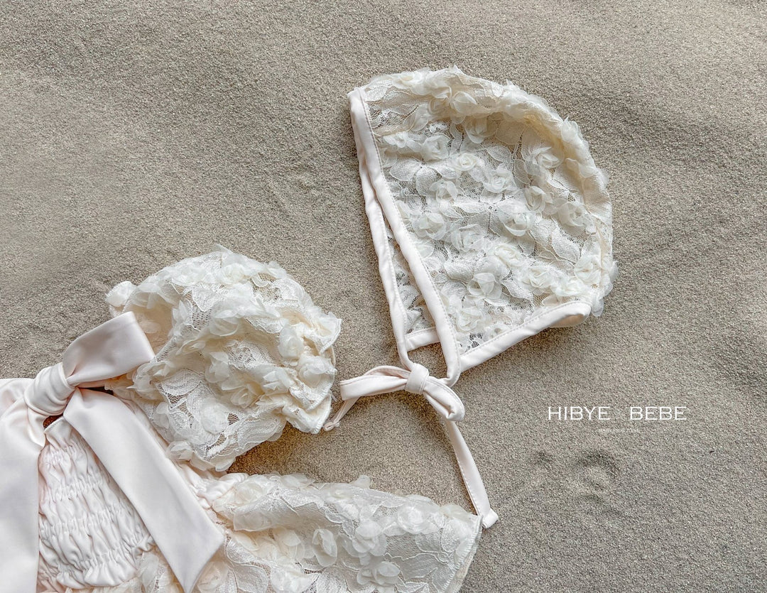 (カート追加時50%off)  / Rose lace swimsuit set